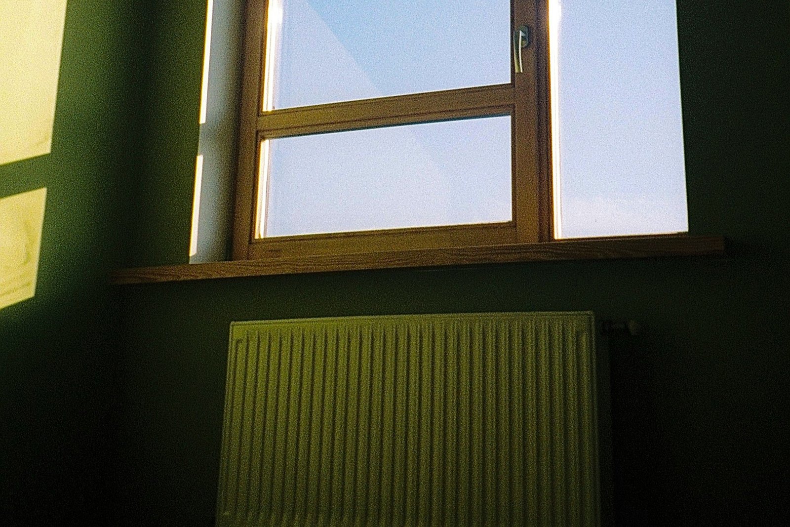 Heizkörper im Wohnraum