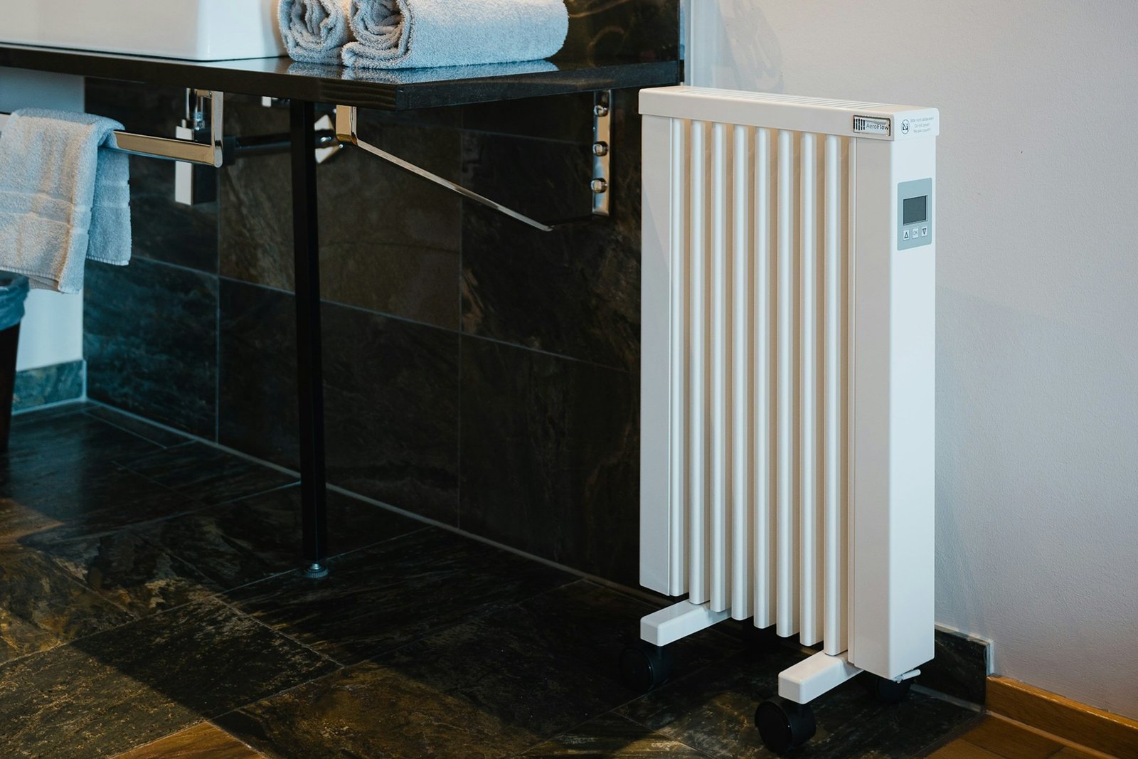 Heizkörper im Wohnraum