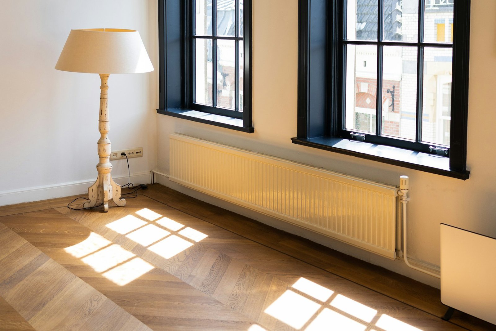 Heizkörper im Wohnraum