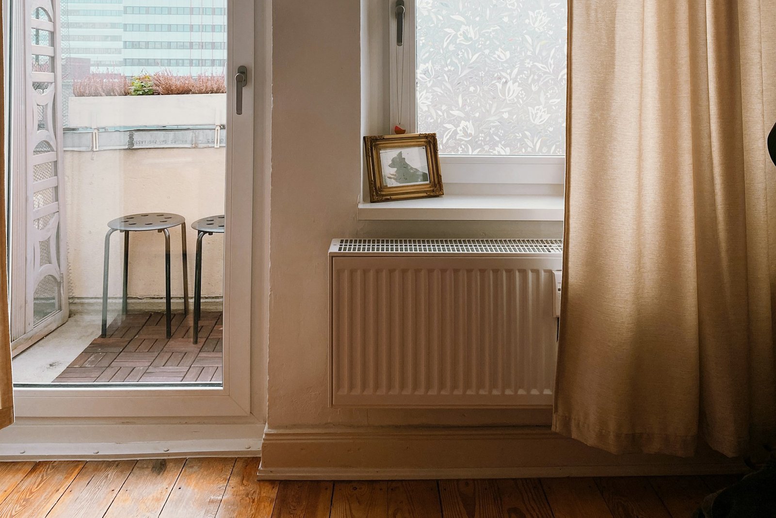 Heizkörper in einer Mietwohnung